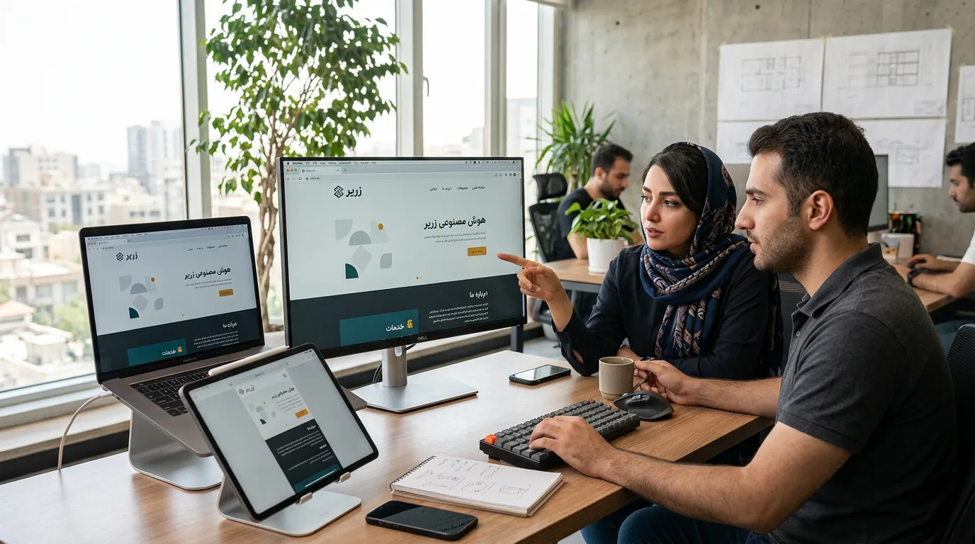 محیط کاری دیجیتال برای طراحی و توسعهٔ وب